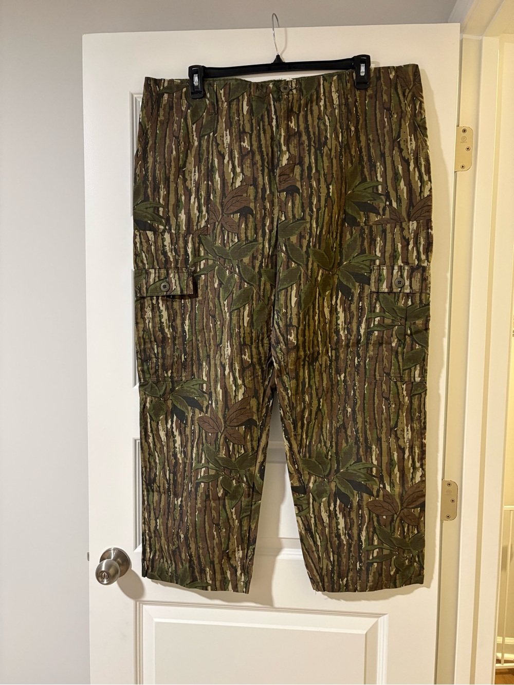 EUC Men's Camouflage Cargo Pants Size XL 100% Cotton Hunting Gorpcore